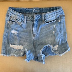 Girls XL denim shorts